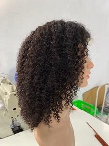 Collection Cloudy Hair : Perruques bouclées crépues HD Lace Front pour femmes noires, cheveux naturels vietnamiens, sans colle, 8-30 pouces, personnalisables - Product Image 3