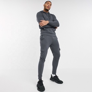 Survêtements de sport avec fermeture éclair intégrale et sweat à capuche pour hommes, ensembles de survêtements en coton à 100% pour hommes, sublimation - Product Image 5