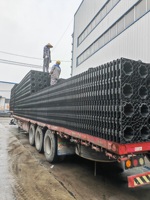 Modules de récupération d'eau de pluie en PP légers et modernes, installés en usine, avec installation souterraine et stockage d'eau de pluie