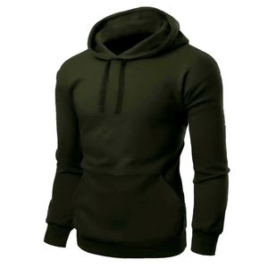 Sudadera con Capucha de Forro Polar para Hombre, de Alta Calidad, para Invierno, con Cierre, Color Sólido, Personalizable, 100% Algodón, Corte Regular, Ecológica - Product Image 6