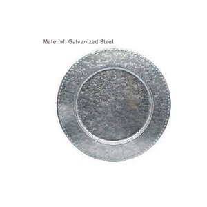 Placa de cargador galvanizada de estilo vintage de calidad superior, placa de plata para bodas y cenas caseras, precio - Product Image 6