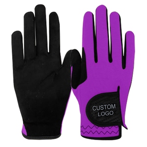 La mejor opción Guantes de golf de piel de oveja Diseño de cuero genuino hecho a medida para una comodidad duradera y un agarre oscilante perfecto - Product Image 1