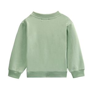 Sudadera Unisex para Niños, Estilo Otoño Invierno, Gruesa, Cálida, de Forro Polar, 100% Algodón, Transpirable, Prenda Exterior para Niños - Product Image 2