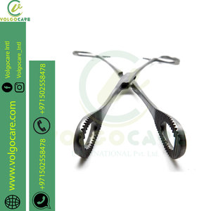 Forceps éponge Foerster 12 "droit dentelé chirurgical tenant dans des instruments chirurgicaux de style unique - Product Image 6