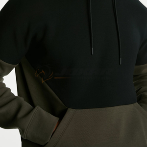 Sweats à capuche coupe régulière pour hommes Style de rue Tissu doux brodé thermique pour l'hiver Prix de gros confortable Blanc uni - Product Image 5