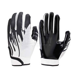 Gants de football américain Nouveau style Gants de sport en cuir personnalisables à vendre - Product Image 1