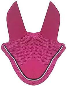 Ganchillo hecho a mano para montar a caballo, capó de mosca, cubierta de oreja de óxido para espectáculo ecuestre y doma, velo de mosca para caballos, Red de oreja de óxido - Product Image 2