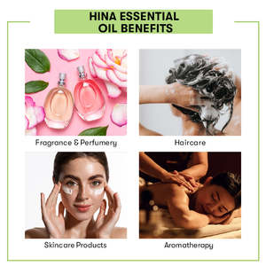 Huile essentielle de henné biologique pour cheveux secs infusée à l'huile de noix de coco - Product Image 4