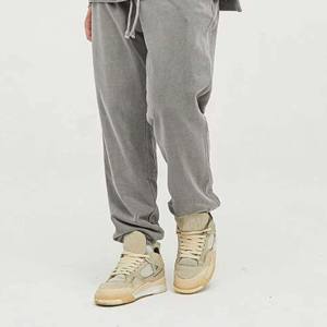 Nouveauté, vêtements de jogging d'entraînement pour hommes, survêtements personnalisés, 100% coton, lavage à l'acide, imprimé, ensemble de sweat-shirts de rue, salle de sport, fitness, adultes - Product Image 4