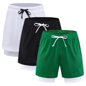 OEM Breathable Quick Dry <b>Woven</b> Polyester <b>Shorts</b> Pockets <b>Men</b> Sportswear Fitness Workout <b>Shorts</b> <b>Men</b> - Product Image 3