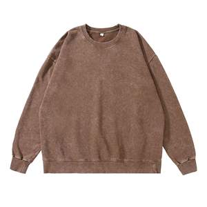 Conjunto Deportivo para Hombre, Sudadera con Capucha de Cuello Medio Alto y Pantalones Deportivos de Felpa Lavada, Estilo Urbano, para Otoño - Product Image 3