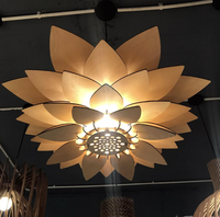 Lampe en bois artisanale utilisant du bois naturel pour la décoration intérieure Solutions d'éclairage provenant d'un fabricant artisanal vietnamien