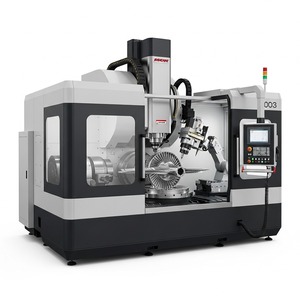 Machine de fraisage à turbine verticale CNC automatique à 5 axes, usinage de haute précision pour les applications aéronautiques, industrielles et énergétiques - Product Image 2