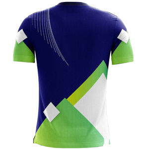 Camiseta de Fútbol Estilo Brasileño, Vibrante, Sublimada, Transpirable, Antibacteriana, Ligera, Tejido de Alto Rendimiento, Ropa Deportiva Personalizada para Equipos - Product Image 2
