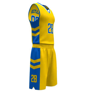 Ensemble de maillots de basket-ball brodés respirants de haute qualité, uniformes de toutes les équipes, prêts à être expédiés aux États-Unis - Product Image 1