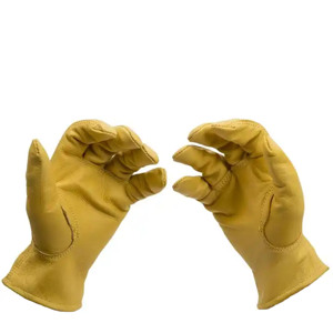 Gants de sécurité en cuir de vachette de haute qualité pour conducteurs camionneurs légers et travailleurs à usage industriel - Product Image 1