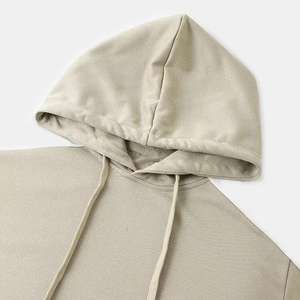 Sudadera con Capucha de Lujo 100% Algodón Orgánico 400gsm, Personalizada, Estilo Francés, Talla Grande, con 420, 450, 600 Gsm, Lisa, Teñida - Product Image 3