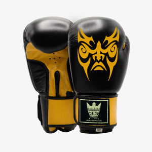 Guantes de boxeo duraderos con logotipo personalizado Guantes de entrenamiento deportivo de gimnasio de calidad en tamaño XL Protección de manos para adultos 6oz 16oz Hecho de cuero PU - Product Image 3
