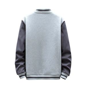 Best Price Letterman <b>Jackets</b> for <b>Men</b> Hot Selling Fashion Simple Plain Lightweight <b>Long</b> Lettermen Coats - Product Image 2