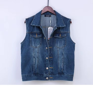 Gilet en jean unisexe Ryan Pro Gear, nouveau design tendance, sans manches, pour homme et femme, veste en jean à capuche pour femme - Product Image 4