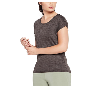 Women's Slim Fit Lightweight <b>Yoga</b> Gym Fitness Running T-Shirt New Design with Short Sleeves - Product Image 2