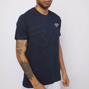 Camiseta de algodón de alta calidad para hombre, manga corta transpirable para Polo sobre el cuello, moda personalizada, opciones de talla grande - Product Image 1