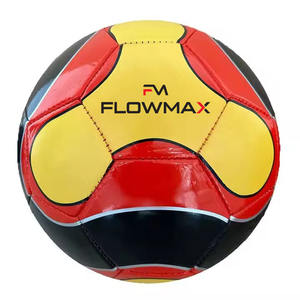 Flowmax Reforzado Resistente al Desgaste No. Balón de Fútbol Cosido a Máquina de PVC de 5 Paneles, Balón de Entrenamiento para Adultos y Jóvenes, Balón de Fútbol de 12 Paneles - Product Image 1