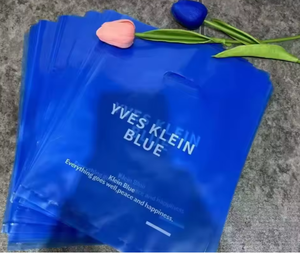 Bolsas de Regalo Ecológicas de LDPE con Fuelle Lateral y Asas Troqueladas, Impresión por Huecograbado para Envasado de Alimentos y Mercancía - Product Image 1