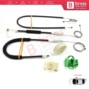 BWR484 Kit de reparación de regulador de ventana puerta delantera derecha para Cordoba MK1 6K1 6K2 Vario 6K5 4/5 puerta Inca 6K9 6K4837402P - Product Image 5