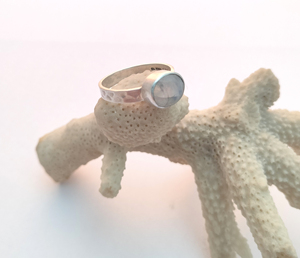 925 Sterling Silver Rainbow <b>Moonstone</b> Gemstone Oval Shape Ring High Quality Vintage Wedding & Anniversary Jewelry for Parties - Product Image 4