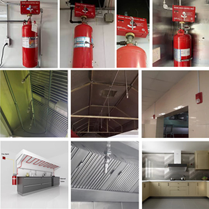 Système de suppression d'incendie pour hotte de cuisine de restaurant, système de protection incendie pour cuisine commerciale - Product Image 5