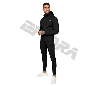 Yeni tasarım spor eşofman erkekler için sıcak satış özelleştirilmiş erkekler spor rahat eşofman kış koşu takım elbise eşofman