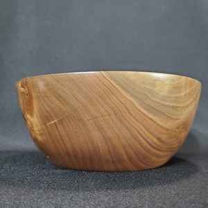 ชามสลัดไม้สไตล์โบฮีเมียนทำด้วยมือคุณภาพสูงสำหรับเสิร์ฟซุปก๋วยเตี๋ยวเครื่องครัวเขาแกะสลัก - Product Image 5