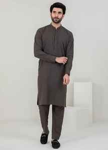 Mode pakistanaise pour hommes Shalwar Kameez ethnique traditionnel mélange de style traditionnel et moderne - Product Image 6