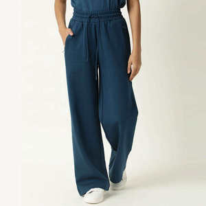 Nouvel Arrivage Pantalon de Survêtement Évasé pour Femme - Hiver, Taille Élastique, Logo Personnalisé, 100% Coton Respirant, Vêtement de Fitness de Haute Qualité, Faible MOQ - Product Image 1