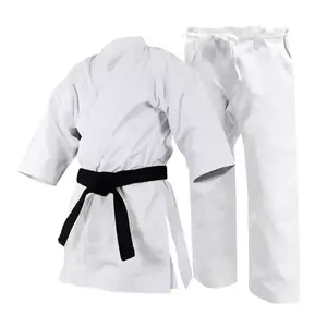 Vente en gros d'uniformes d'arts martiaux de karaté en usine costume avec logo personnalisé approuvé wkf design durable jiu jitsu kimonokimono de jiu jitsu - Product Image 5