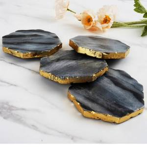 Fancy Home <b>Table</b> Placement <b>Coasters</b> Agate Resin Designing <b>Coasters</b> Top Selling <b>Table</b> Decoration Kitchen Ware <b>Coasters</b> From India - Product Image 5