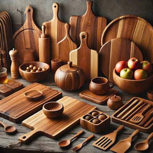 Utensilios de Cocina de Madera de Primera Calidad para Cocinar, Servir y Preparar Alimentos - Product Image 3