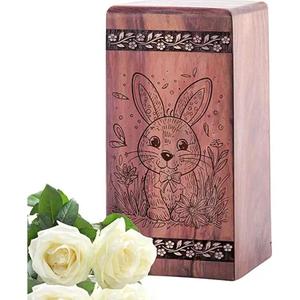Wooden Cremation Urn Box Decorative Memorial Ashes Holder for Adult Male & Female for Human Wood Ashes <b>Funeral</b> <b>Supplies</b> - Product Image 4