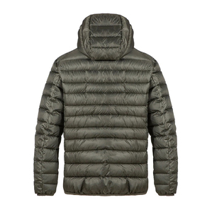 Veste rembourrée d'hiver décontractée de haute qualité Streetwear bouffant avec décoration en fourrure col à capuche Logo personnalisé - Product Image 2