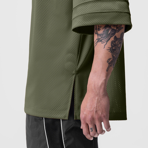 Maillot d'uniforme de football américain personnalisable respirant à manches courtes pour vêtements de sport d'été - Product Image 5