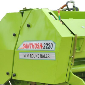 Mini presse à foin ronde automatique avec moteur de tracteur et boîte de vitesses haute productivité approuvée CE prix modérés - Product Image 4