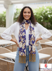 Soft Digital Printed <b>Scarves</b> with Stylish Designs Perfect for Casual and Everyday Outfits for Women - Product Image 5