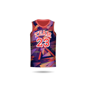 Dernier design Couleurs personnalisées Tissu 100% polyester et maillot de basket-ball sublimé et uniformes pour jeunes et adultes - Product Image 5