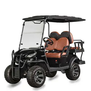 Diskon 2023 berkualitas tinggi Off-road Club 60V 4 6 kursi Golf Buggy harga murah Golf elektrik