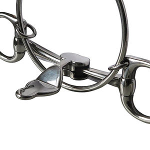 Dexter Snaffle Horse Ring Bit Tongue Control Boquilla suave Todo tipo de instrumentos veterinarios están disponibles Precio barato - Product Image 6