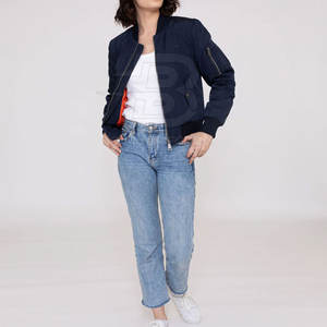 Chaquetas de bombardero hechas a medida Chaquetas de bombardero al mejor precio Chaquetas de invierno de bombardero de poliéster de nylon para la venta en línea - Product Image 4