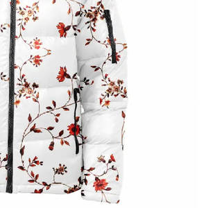 2023 personnalisé all-over impression hommes hiver doudoune nouveau décontracté High Street Style léger avec col montant - Product Image 3