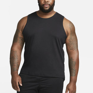 Débardeur de sport décontracté pour homme en tricot sans manches Logo personnalisé Coton/Polyester Débardeur de sport Fitness Musculation Course à pied Respirant - Product Image 1