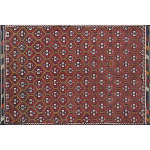 Red Printed Rug: Modern Floor Mat, Turkish <b>Hallway</b> <b>Runner</b>, Home Decor <b>Carpet</b>,Nonwoven Soft Rug - Product Image 5